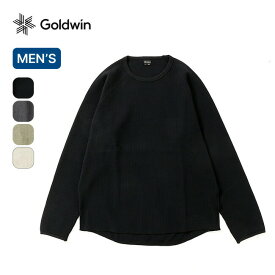 ゴールドウィン ワッフルライトL/S Tシャツ GOLDWIN メンズ GM43306 ロンT 長袖 Tシャツ ワッフルTシャツ 吸汗速乾性 紫外線カット アウトドア キャンプ 【正規品】