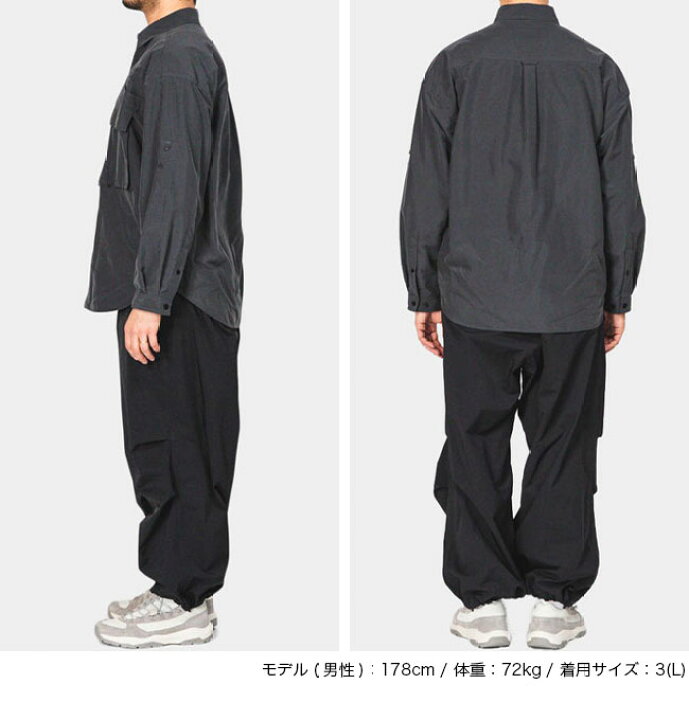 楽天市場】ミーンズワイル ラゲッジL/Sシャツ meanswhile LUGGAGE L/S 