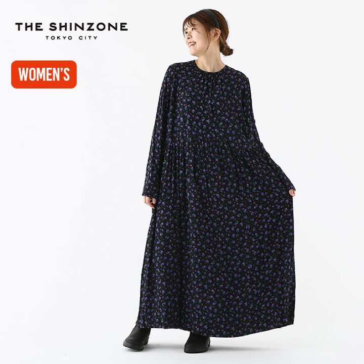 楽天市場】ザ シンゾーン パープルフラワードレス THE SHINZONE PURPLE  