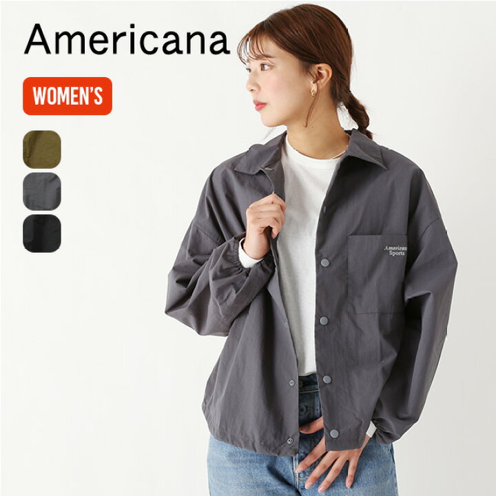 楽天市場】アメリカーナ ナイロンボリュームスリーブシャツ AMERICANA 