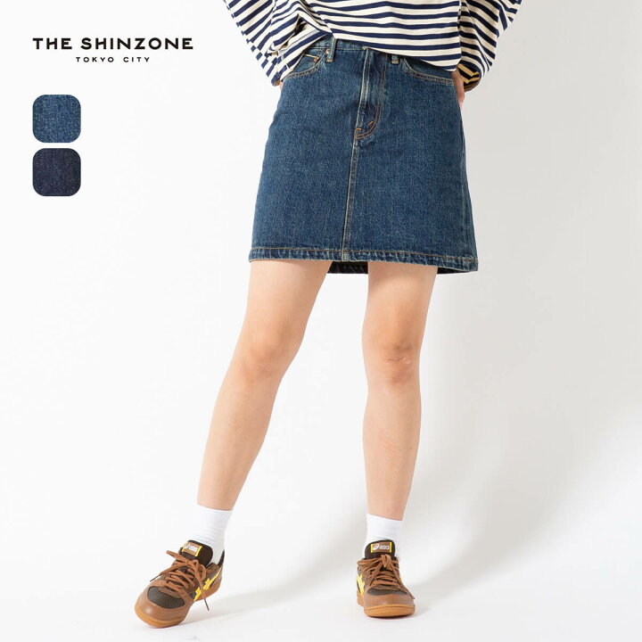 楽天市場】ザ シンゾーン デニムミニスカート THE SHINZONE DENIM MINI 