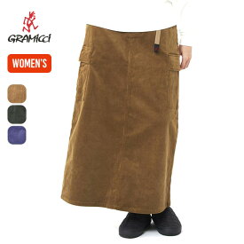 【SALE 30%OFF】グラミチ コーデュロイロングカーゴスカート GRAMICCI CORDUROY LONG CARGO SKIRT レディース G3FW-SK008 ボトムス スカート ロングスカート カーゴスカート アウトドア フェス キャンプ