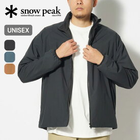 【SALE 40%OFF】スノーピーク 2Lオクタジャケット snow peak apparel 2L Octa Jacket メンズ レディース ユニセックス JK-23AU007 アウター トップス 防風 裏フリース 羽織り ジャンパー アパレル キャンプ アウトドア 【正規品】