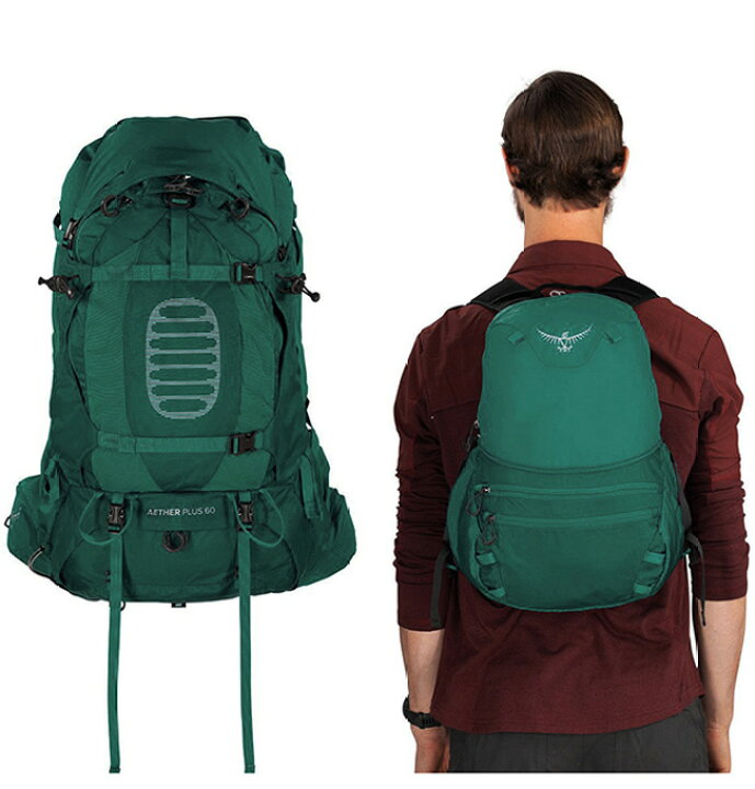 楽天市場】【ラスト1点】オスプレー イーサープラス60 OSPREY AETHER 