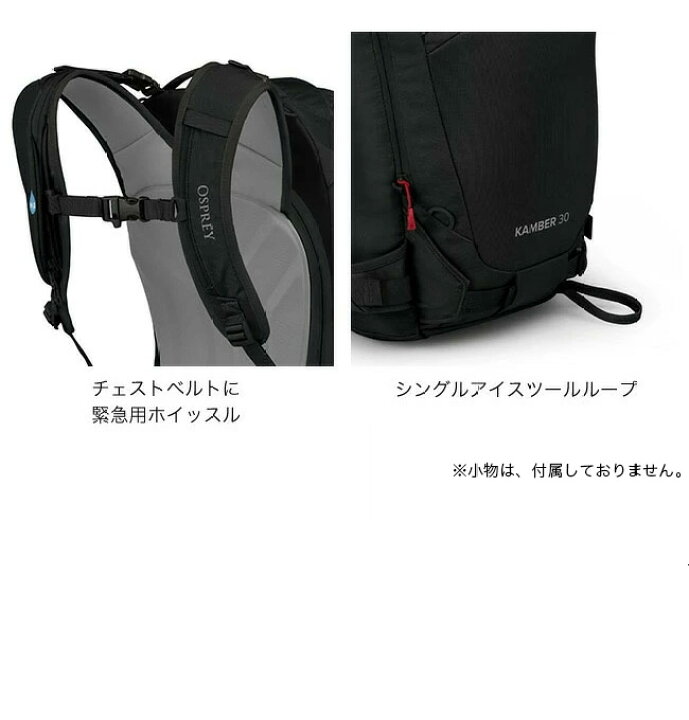 楽天市場】オスプレー キャンバー 30 OSPREY KAMBER 30 メンズ OS52300 