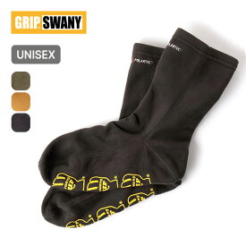 グリップスワニー ポーラテックフリースソックス GRIP SWANY POLARTEC FLEECE SOCKS メンズ レディース ユニセックス GSA-98 靴下 ソックス 厚手 フリース 滑り止め キャンプ アウトドア 【正規品】