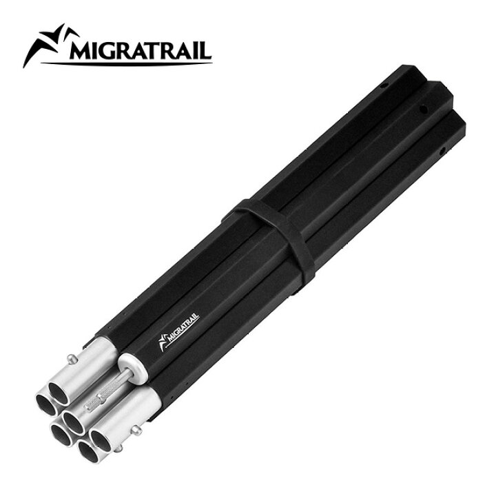 楽天市場】ミグラトレイル セブンポール 1pcs ブラック MIGRATRAIL 
