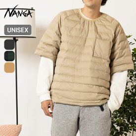 ナンガ コットンピーチダウンビッグティー NANGA COTTON PEACH DOWN BIG TEE メンズ レディース ユニセックス トップス プルオーバー Tee 半袖 キャンプ アウトドア フェス 【正規品】