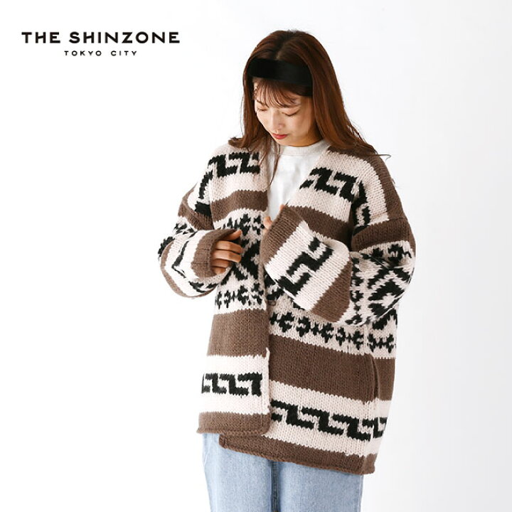 楽天市場】ザ シンゾーン カウチンCD THE SHINZONE COWICHAN CARDIGAN  
