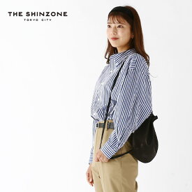 ザ シンゾーン ストライプダディシャツ THE SHINZONE STRIPE DADDY SHIRTS レディース ウィメンズ 23AMSBL04 トップス 長袖 羽織りもの キャンプ アウトドア 【正規品】