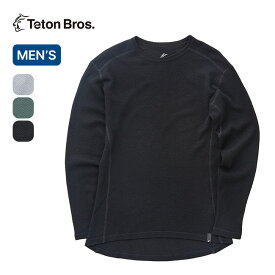 ティートンブロス MOBウールL/S Teton Bros. MOB Wool L/S メンズ TB233-680 Tシャツ 長袖 ロングスリーブ ベースレイヤー トップス デイリーユース 登山 キャンプ アウトドア 【正規品】