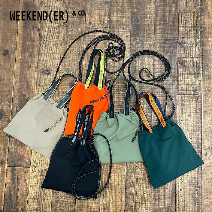 楽天市場】ウィークエンダー W/N ドローストリングバッグ WEEKEND(ER 