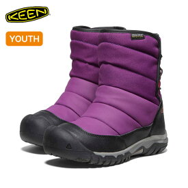 【SALE 30%OFF】キーン パフライダー KEEN キッズ 子供靴 ブーツ シューズ 靴 ウィンターブーツ 防水ブーツ ウォータープルーフ アウトドア キャンプ フェス