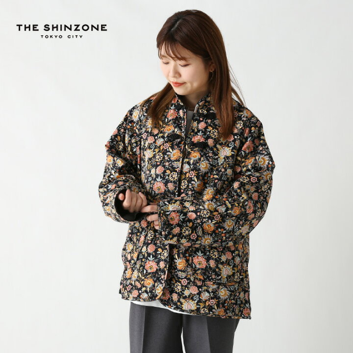楽天市場】ザ シンゾーン チャイナジャケット(花柄) THE SHINZONE  