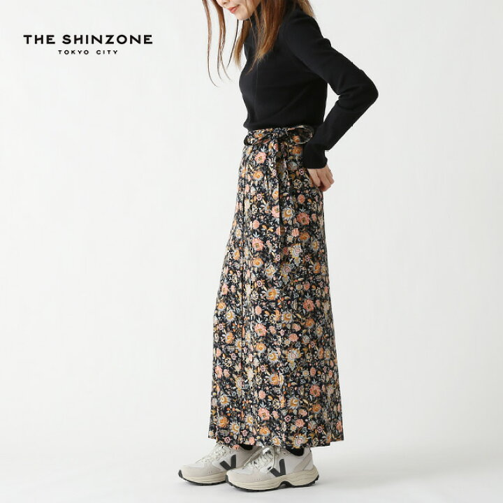 楽天市場】ザ シンゾーン オリエンタルフラワースカート THE SHINZONE  