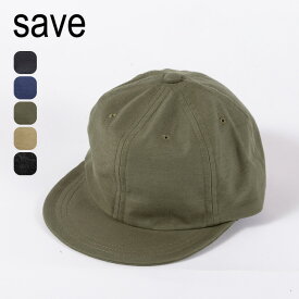 セーブ エンブロイダリーキャップ save Embroidery Cap S-01 メンズ レディース 帽子 洗濯可能 アウトドア キャンプ フェス 【正規品】