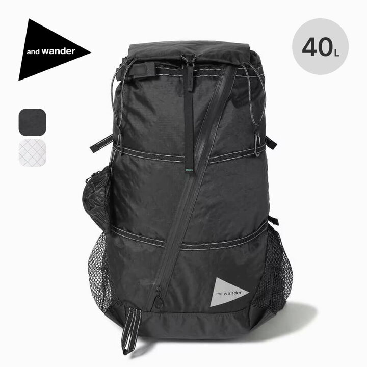 楽天市場】アンドワンダー エコパック40Lバックパック and wander 