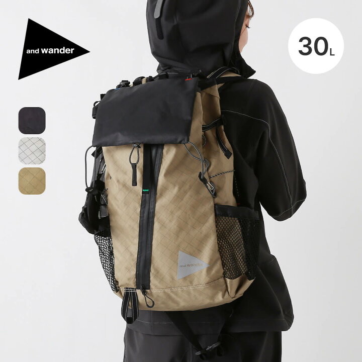 楽天市場】アンドワンダー エコパック30Lバックパック and wander 