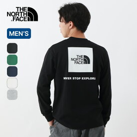 【SALE 10%OFF】ノースフェイス L/S バックスクエアロゴTee メンズ THE NORTH FACE L/S Back Square Logo Tee NT32442 トップス Tシャツ ロングスリーブ ロンT 長袖 おしゃれ キャンプ アウトドア 【正規品】