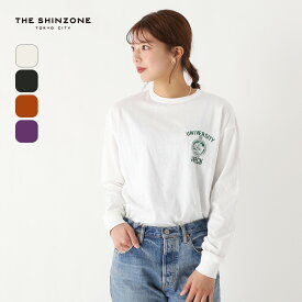 ザ シンゾーン アメリカーナコラボレーションロングTEE THE SHINZONE AMERICANA COLLABORATION LONG-TEE レディース ウィメンズ 23MXXCU03 トップス カットソー Tシャツ ロンT 長袖 アウトドア キャンプ 【正規品】