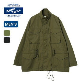 アーミーツイル コットン/ポリエステルプレーンフィールドジャケット ARMY TWILL メンズ AM-2414001 ジャケット 上着 ライトアウター キャンプ アウトドア 【正規品】