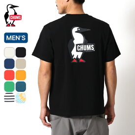 チャムス ブービーロゴTシャツ メンズ CHUMS Booby Logo T-Shirt メンズ CH01-2279 トップス カットソー プルオーバー Tシャツ 半袖 アウトドア キャンプ フェス 【正規品】