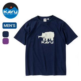 カブー ハイベアTee KAVU Hai Bear Tee メンズ 19821828 Tシャツ トップス 半袖 キャンプ アウトドア フェス 【正規品】