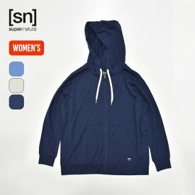 スーパーナチュラル JPエッセンシャルフーディ(NFB)【ウィメンズ】 super.natural W JP ESSENTIAL HOODY レディース ウィメンズ SNWJ10093 トップス フーディ パーカー フルジップ 長袖 トレーニング ヨガ ランニング キャンプ アウトドア 【正規品】