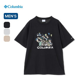 コロンビア スウィンアベニューグラフィックショートスリーブティー メンズ Columbia Swin Avenue Graphic SS Tee メンズ PM0791 トップス カットソー プルオーバー Tシャツ 半袖 アウトドア フェス キャンプ 【正規品】