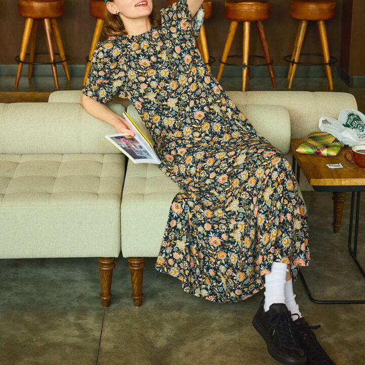 楽天市場】【ラスト1点】ザ シンゾーン オリエンタルフラワードレス  