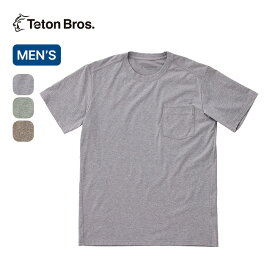 ティートンブロス ベイパーポケットTee Teton Bros. Vapor Pocket Teeメンズ Tシャツ 半袖 ショートスリーブ ベースレイヤー トップス 速乾 通気 撥水 キャンプ アウトドア 【正規品】