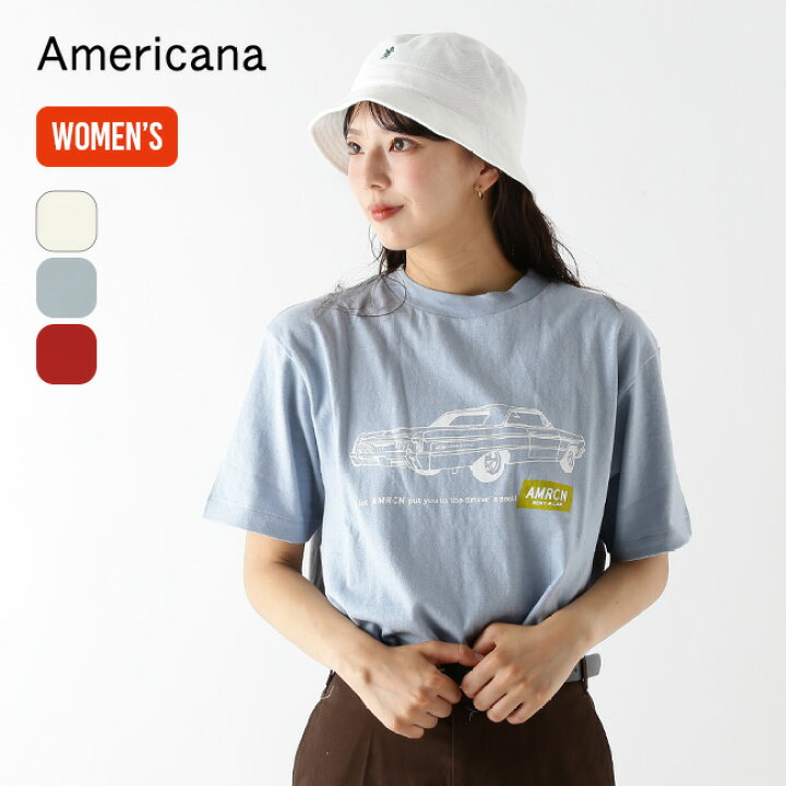 楽天市場】アメリカーナ プリントT [AMRCN RENT A CAR] AMERICANA  