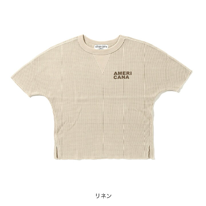 楽天市場】アメリカーナ S/S クロップド ワッフルT AMERICANA 