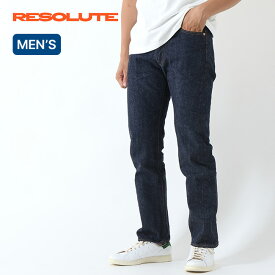 リゾルト 710 ワンウォッシュ RESOLUTE メンズ デニム ジーンズ ボトムス ズボン 長ズボン フェス おしゃれ キャンプ アウトドア ロングパンツウェア