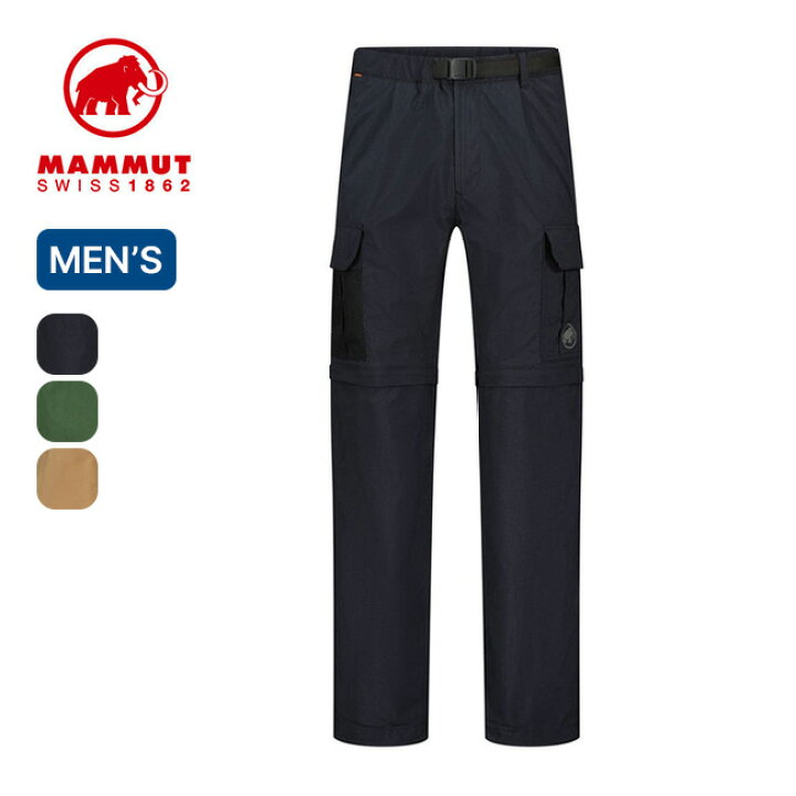 楽天市場】マムート ハイキングカーゴ2in1パンツAF メンズ MAMMUT 1022