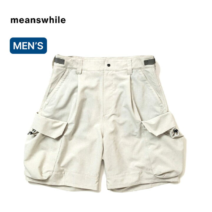 楽天市場】【SALE 20%OFF】ミーンズワイル ラゲッジカーゴショーツ  