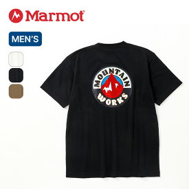 マーモット ソーリング レッドマウンテンT メンズ Marmot TSSMC410 Tシャツ 半袖シャツトップス 吸水速乾 キャンプ アウトドア 【正規品】