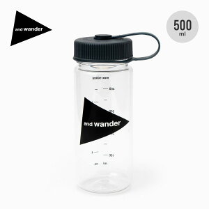 �A���h�����_�[ ���S�{�g��500 and wander logo bottle 500 5744977299 �{�g�� �N���A�{�g�� �E�H�[�^�[�{�g�� ���� �ڐ���t�� 500ml ������� �L�����v �A�E�g�h�A