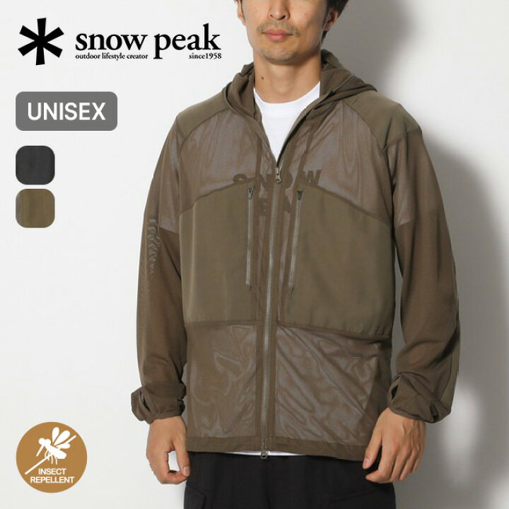 楽天市場】スノーピーク インセクトシールドメッシュジャケット snow 