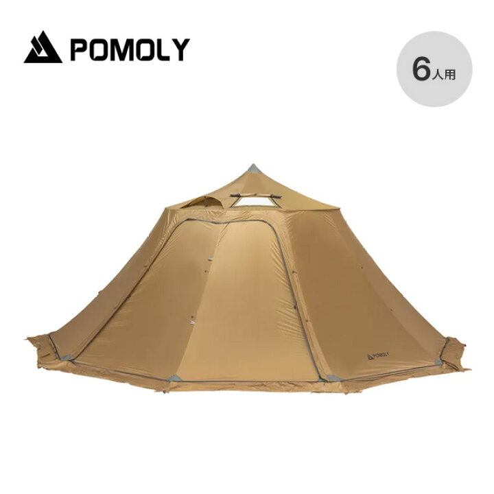 楽天市場】ポモリー サークル6 POMOLY Circle 6 テント 6人用 大型 