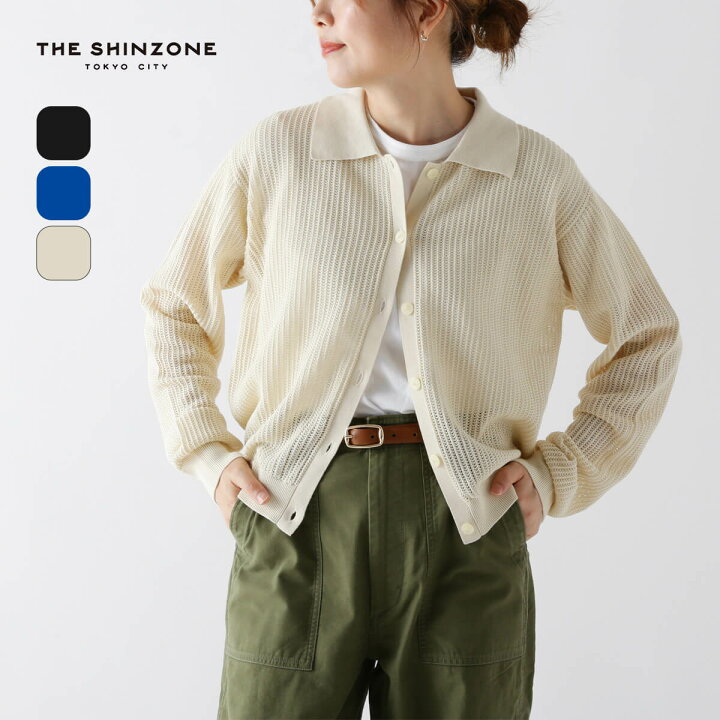 楽天市場】ザ シンゾーン オープンワークニットCD THE SHINZONE OPEN 