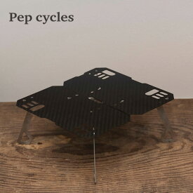 タイニーバイペップサイクルズ タイニー テーブル カーボン×カーボン TiNY by Pep cycles TiNY Table Carbon×Carbon 机 折り畳み コンパクト 軽量 ソロ用 キャンプ アウトドア 【正規品】