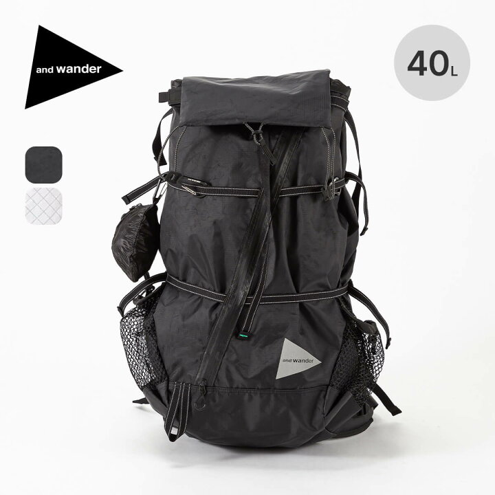 楽天市場】アンドワンダー エコパック40Lバックパック and wander 