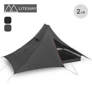 yXg1_zCgEFC C[WfIeg LITEWAY ILLUSION DUO TENT ^[vVF^[ 2lp  Lv AEghA