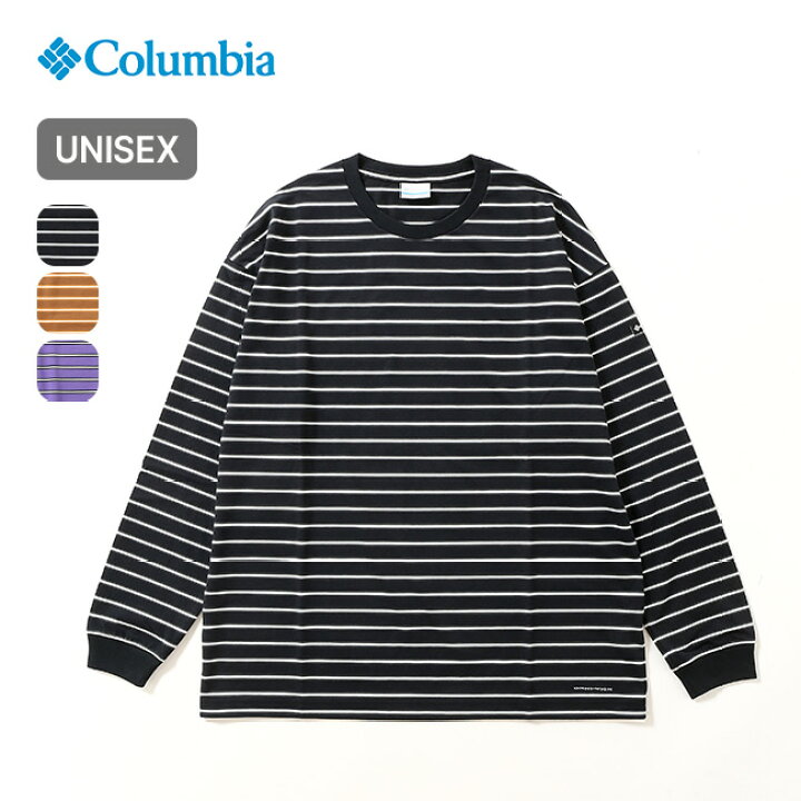 楽天市場】コロンビア ロストブルックロングスリーブボーダーTシャツ 