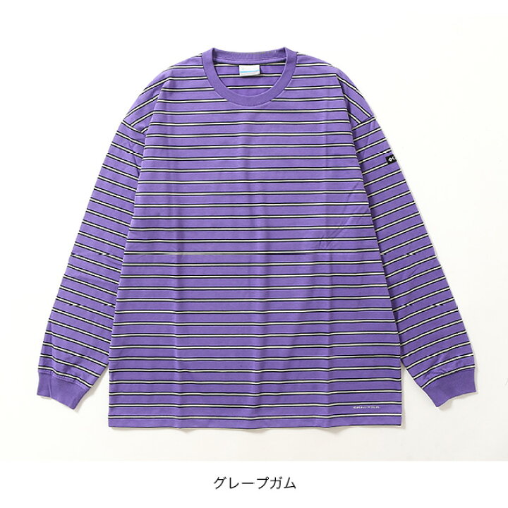 楽天市場】コロンビア ロストブルックロングスリーブボーダーTシャツ 