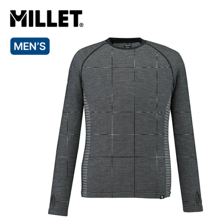 楽天市場】ミレー ワッフルウールクルー メンズ Millet WAFFLE WOOL 
