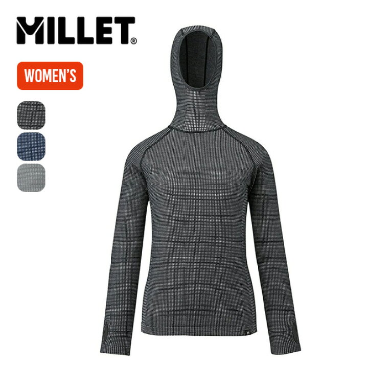 楽天市場】ミレー ワッフルウールフーディ【ウィメンズ】 Millet 