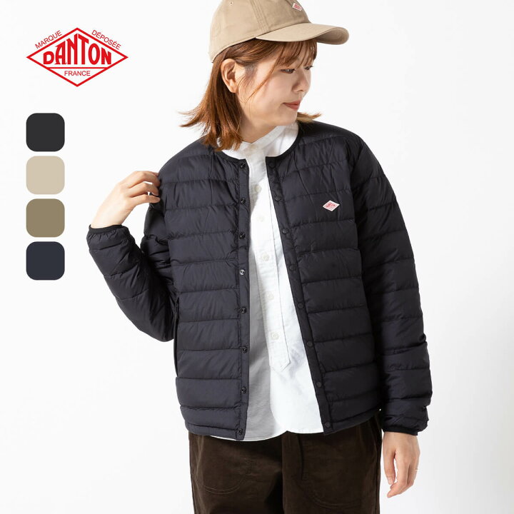 楽天市場】ダントン インナーダウンクルーネックジャケット DANTON 