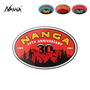 iK 30thAjo[T[XebJ[I[o NANGA NANGA 30TH ANNIVERSARY STICKER OVAL NA2443-3G201-A V[ XebJ[ JX^ Mtg tFX  Lv AEghA